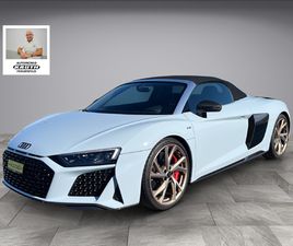 R8 SPYDER PERFORMANCE S-TRONIC*CARBON,(5-JAHRE WERKSGARANTIE)LETZTER 10-ZYLINDER VON AUDI!!