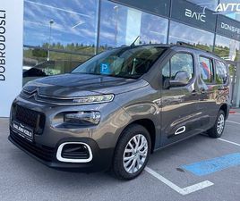 CITROËN BERLINGO FEEL XL VELIKOST 1.5 BHDI - 7 SEDEŽEV + KAMERA