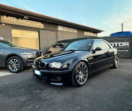 BMW M3 CABRIO E46 CAMBIO SMG II - 343CV INTROVABILE!!