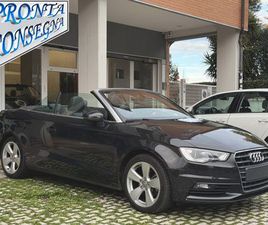 AUDI A3 CABRIO 1.4 SPORT, TAGL. UFFICIALI, ALCANTARA, NAVIGATORE