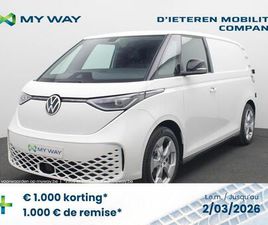 VOLKSWAGEN ID.BUZZ CARGO ID. BUZZ 150 KW (204 CH) 77 KWH RWD EMPATTEMENT: 2989 MM (NWB)