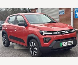 DACIA SPRING DACIA SPRING DACIA SPRING 27KWH EXPRESSION 65 48KW 5DR AUTO REAR SENSORS+BLUETOOTH+CRUISE HATCHBACK 2026, 15 MILES, £9942 - 33138832 - EXCHANGEANDMART.CO.UK