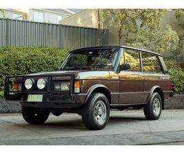 1980 RANGE ROVER CLASSIC 2 DOOR