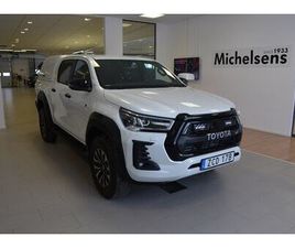 TOYOTA HILUX DOUBLE CABINE 2.8 4WD GR SPORT KÅPA 360° KAMERA DRAG MOMS