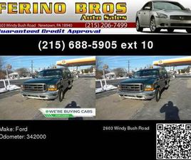 2000 FORD F-350 SUPER DUTY 4X2 2DR REGULAR CAB 140.8 IN. WB