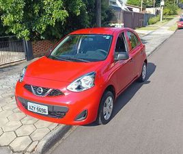 ÚNICO DONO NISSAN MARCH 1.0 12V FLEX 5P 2016.