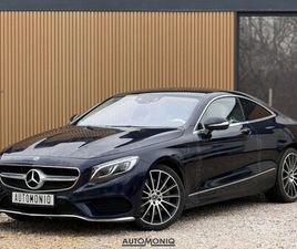 MERCEDES-BENZ S TRIEDA KUPÉ 560 COUPE 4MATIC PANO, BURMESTER, HUD, SOFT-CLOSE, 360