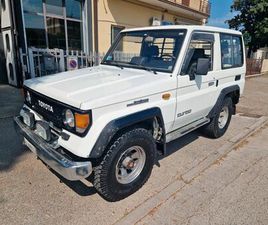 TOYOTA LAND CRUISER II 2.4 TURBODIESEL SW LJ70 SPECIAL