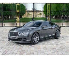 2014 BENTLEY CONTINENTAL GT - SPEED W12 - 29 900 KM, GREAT SPEC AND CONDITION