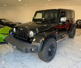 JEEP WRANGLER UNLIMITED JEEP WRANGLER UNLIMITED 2.8 CRD 200 CHEVAUX SAHARA BA 70TH ANNIVERSAIRE / BACHE D'ÉTÉ / RUGGED RIDGE