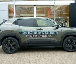 SUZUKI E-VITARA BRUGT SUZUKI EVITARA EL ADVENTURE 4WD 184HK 5D AUT. TIL SALG