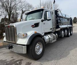 NEW PETERBILT 567 DUMPS ON THE GROUND