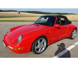 PORSCHE PROSCHE 993 CARRERA 2 CABRIO, DEUTSCHES FA...