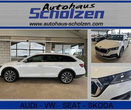 SKODA OCTAVIA SCOUT 4X4 NAVI APP HEAD-UP AHK PANO