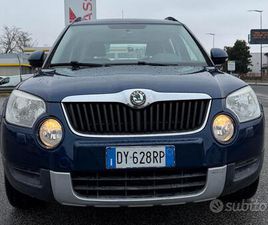SKODA YETI 4X4 RITTIRO PERMUTA