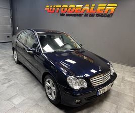 MERCEDES CLASSE C C 180 180 KOMPRESSOR CLASSIC, SPORT EDITION AUTOMATISK, 143HK