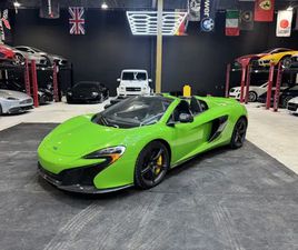 2015 MCLAREN 650S SPIDER