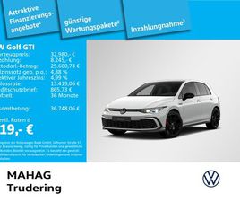 GOLF VIII GTI 2.0 TSI LED+ NAVI PANO PARKASSIST REARVIEW STANDHZ APP DSG