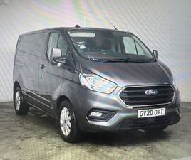 FORD TRANSIT CUSTOM 1.0 340 ECOBOOST 13.6KWH LIMITED PANEL VAN 5DR PETROL PLUG-IN HYBRID AUTO L1 H1 EURO 6 (126 PS)