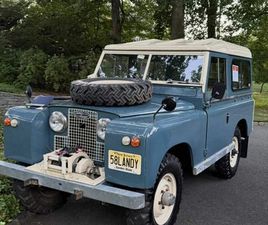 LAND ROVER SERIE II 1958 LAND ROVER SERIES 2 WITH VERY RARE PTO WINCH
