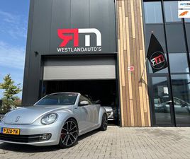 VOLKSWAGEN BEETLE CABRIOLET - 1.8 TSI DSG- AUTM USA-AUTO APPLE-CARPLAY AIRCO 19-INCH VERLAAGD XENON/ 2 SLEUTELS/DEALER-O