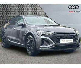 AUDI Q8 E-TRON 50 AUDI Q8 E-TRON 250KW 50 QUATTRO 95KWH BLACK EDITION 5DR AUTO
