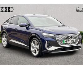AUDI Q4 210KW 45 82KWH S LINE 5DR AUTO [LEATHER]