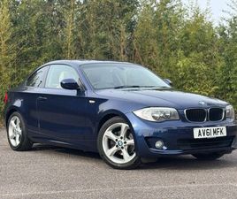 2011 BMW 1 SERIES 2.0 120I SE COUPE 2D
