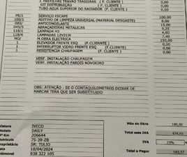 IVECO DAILY AL F1A OUTUBRO/04