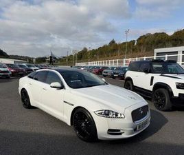 2010 10 JAGUAR XJ 3.0D V6 PORTFOLIO 275PS DIESEL SALOON WHITE WITH 57,000 MILES