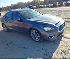 INFINITI Q50 3.0L V-6 DI, DOHC, VVT, TURBO, 300HP REAR WHEEL