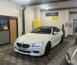 2013 BMW 6 SERIES 640D M SPORT 2DR AUTO CONVERTIBLE DIESEL AUTOMATIC