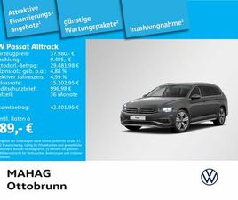 VOLKSWAGEN PASSAT ALLTRACK 2.0 TDI 4MOT AHK LED NAVI PARKPI