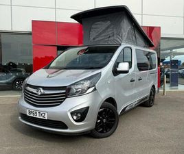 VAUXHALL VIVARO 2020 VAUXHALL VIVARO 1.6 CDTI 2700 BITURBO ECOTEC LIMITED EDITION NAV CAMPER VAN DIESEL MANUAL L ...