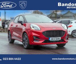 2024 FORD PUMA RED 1.0L ECOBOOST HYBRID 125PS ST-LINE AUTO