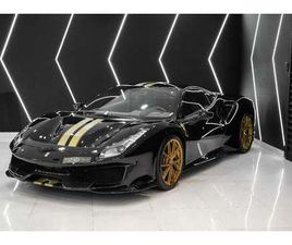 FERRARI 488 PISTA CARBON FIBER PACKAGE, NOVITEC EXHAUST SYSTEM, GCC SPEC!!