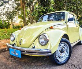 VOLKSWAGEN FUSCA 1.3 8V GASOLINA 2P MANUAL
