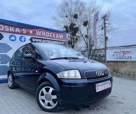 AUDI A2 1.6 BENZYNA//ALUFELGI//S-LINE//ZADBANY//ZAMIANA WROCLAW FABRYCZNA • OLX.PL