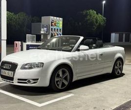 AUDI A4 2.0 TDI CABRIO DPF
