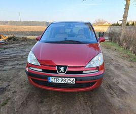 PEUGEOT 807 UBEZPIECZONY ZAREJESTROWANY LIGOTKA • OLX.PL