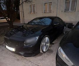 MERCEDES CLASSE S COUPE S63 MERCEDES S63 COUPÉ 4 MATIC TÜV NEU SERVICE NEU SWAROVSKI TV