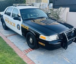 2011 FORD CROWN VICTORIA POLICE INTERCEPTOR