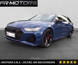RS 6 AVANT 4.0 TFSI V8 QUATTRO TIPTRONIC *IVA ESPOSTA*