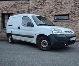 ② PEUGEOT PARTNER 1.6HDI AIRCO, SCHUIFDEUR, TREKHAAK, ELE RAAM — CAMIONNETTES & UTILITAIRES — 2EMEMAIN