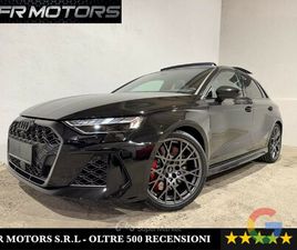 AUDI A3 SPORTBACK RS3 RS 3 SPB TFSI QUATTRO S TRONIC *TETTO*IVA ESPOSTA*SEDILI*PROMO*