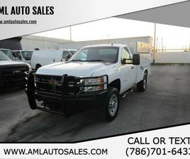2013 CHEVROLET CHEVY SILVERADO 3500HD WORK TRUCK 4X4 2DR REGULAR CAB LB SRW