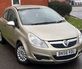 VAUXHALL, CORSA, HATCHBACK, 2008, MANUAL, 998 (CC), 3 DOORS