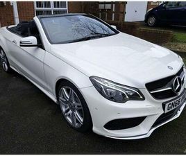 3.0 E350D V6 AMG LINE EDITION (PREMIUM) CABRIOLET G-TRONIC+ EURO 6 (START/STOP) 2DR