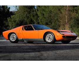 1969 LAMBORGHINI MIURA