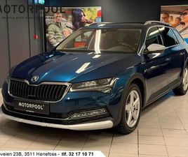SKODA SUPERB COMBI SCOUT SCOUT 2.0 200HK 4X4 / ACC / KAMERA / KROK / WEBASTO